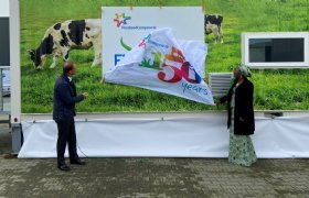 FrieslandCampina presenteert mobiele yoghurtfabriek voor Nigeria